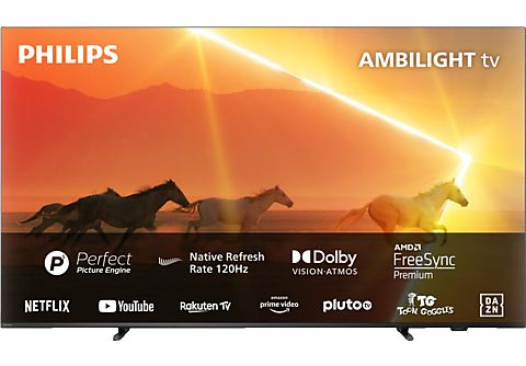 PHILIPS 55PML9008/12 4K UHD MiniLED TV (Flat, 55 Zoll / 139 cm, UHD 4K, SMART TV, Ambilight, Philips Smart TV)