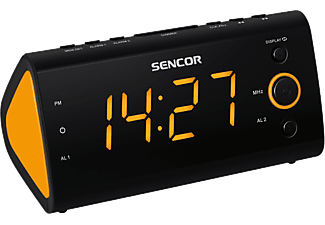 SENCOR SRC 170 OR Órás rádió, fekete-narancs (SRC 170 OR)