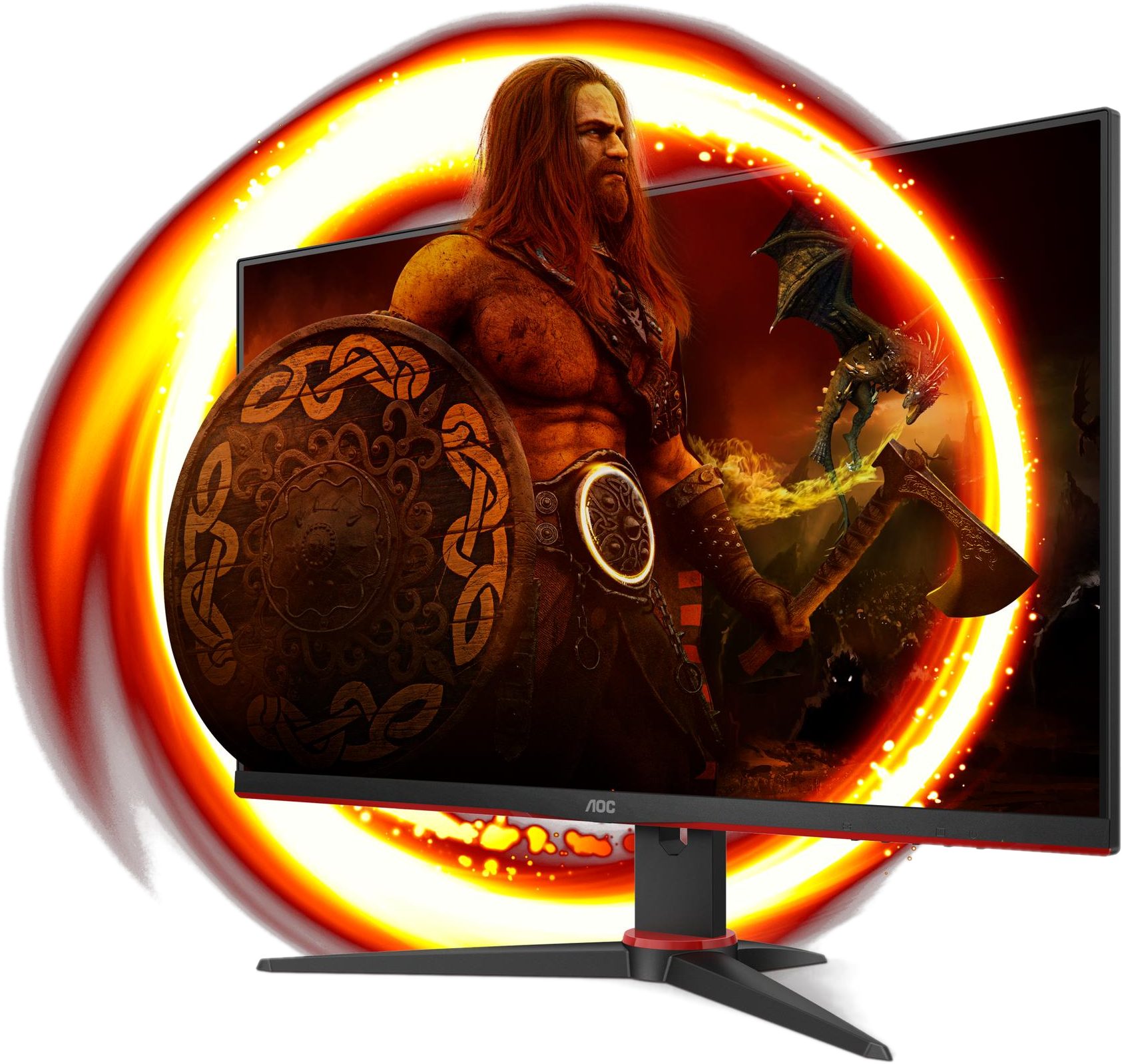 AOC 27G2SPAE/BK 27 " Full-HD Ecran de jeu (1 ms temps de réaction, 165 Hz)