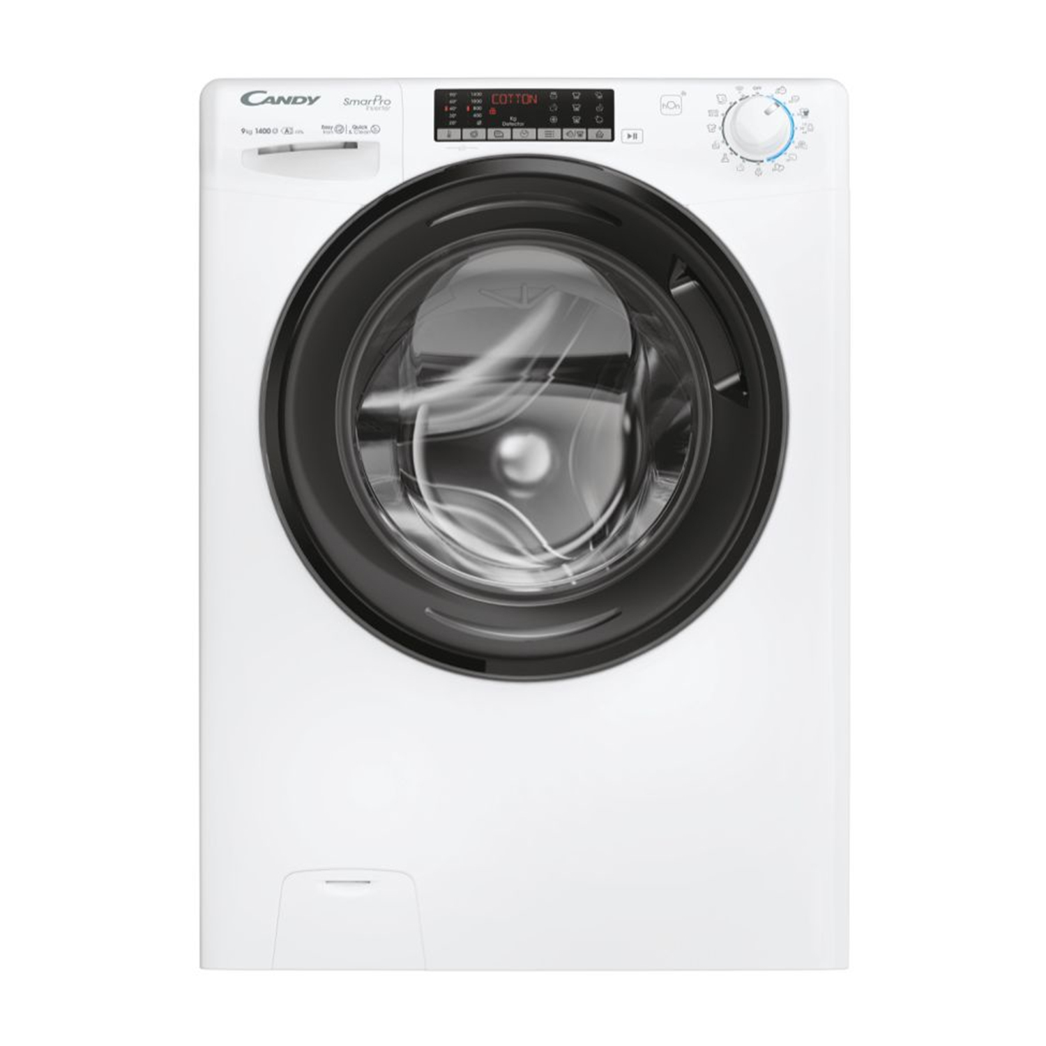 Candy CSO 496Twmb6/1-S Lavatrice, Caricamento frontale, 9 kg, 53 cm, Classe A
