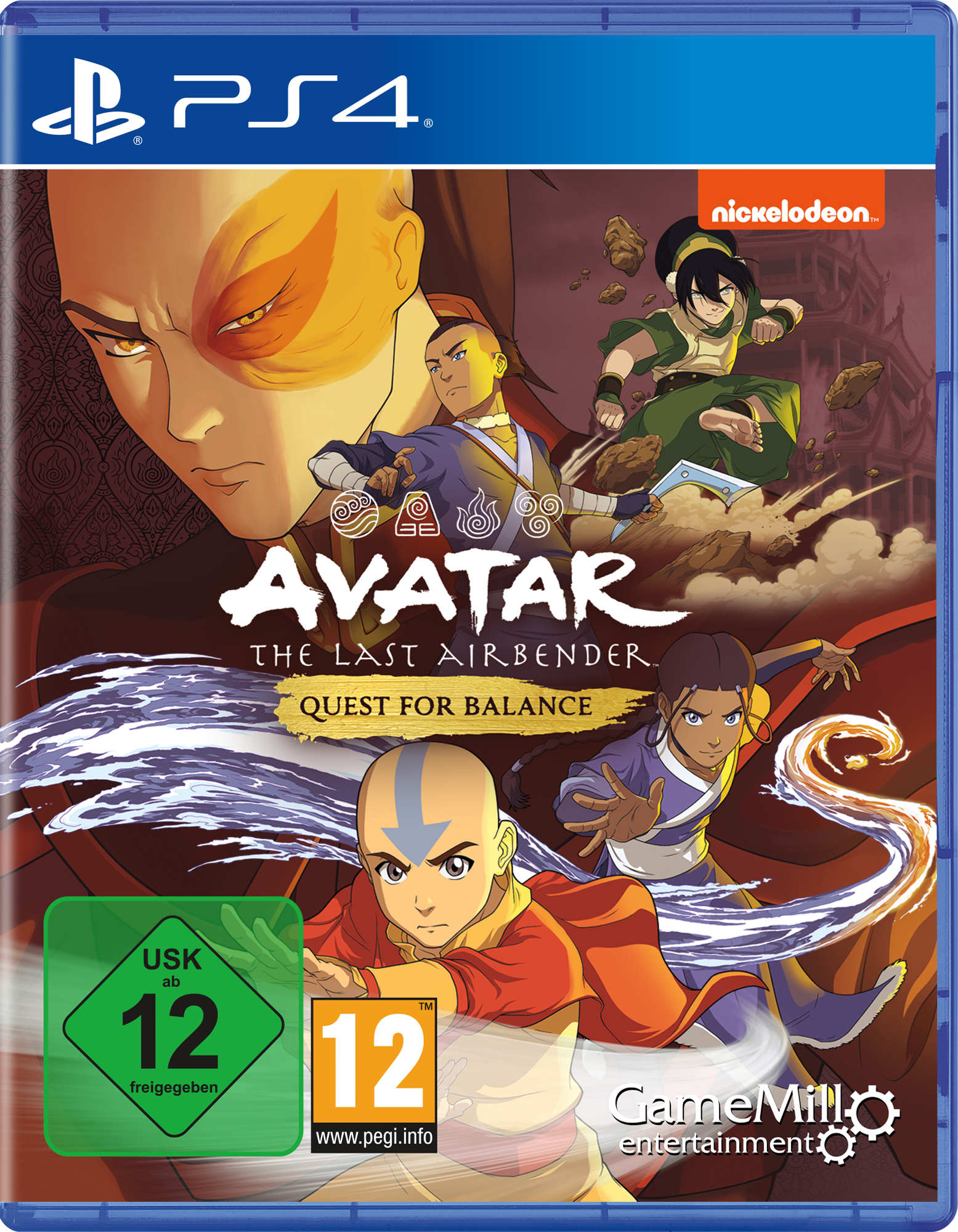 PS4 AVATAR THE LAST AIRBENDER [PlayStation Balance 4] Balance Quest For For Quest 