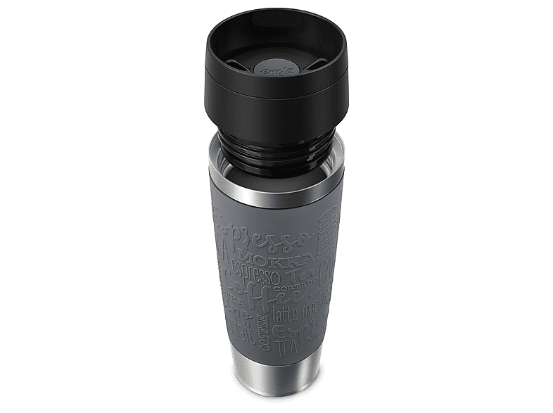 Emsa Travel Mug Classic Thermo-/Isolierbecher, 0.5l, Pfeffergrau; Trinkflasche — Foto 2 von 5