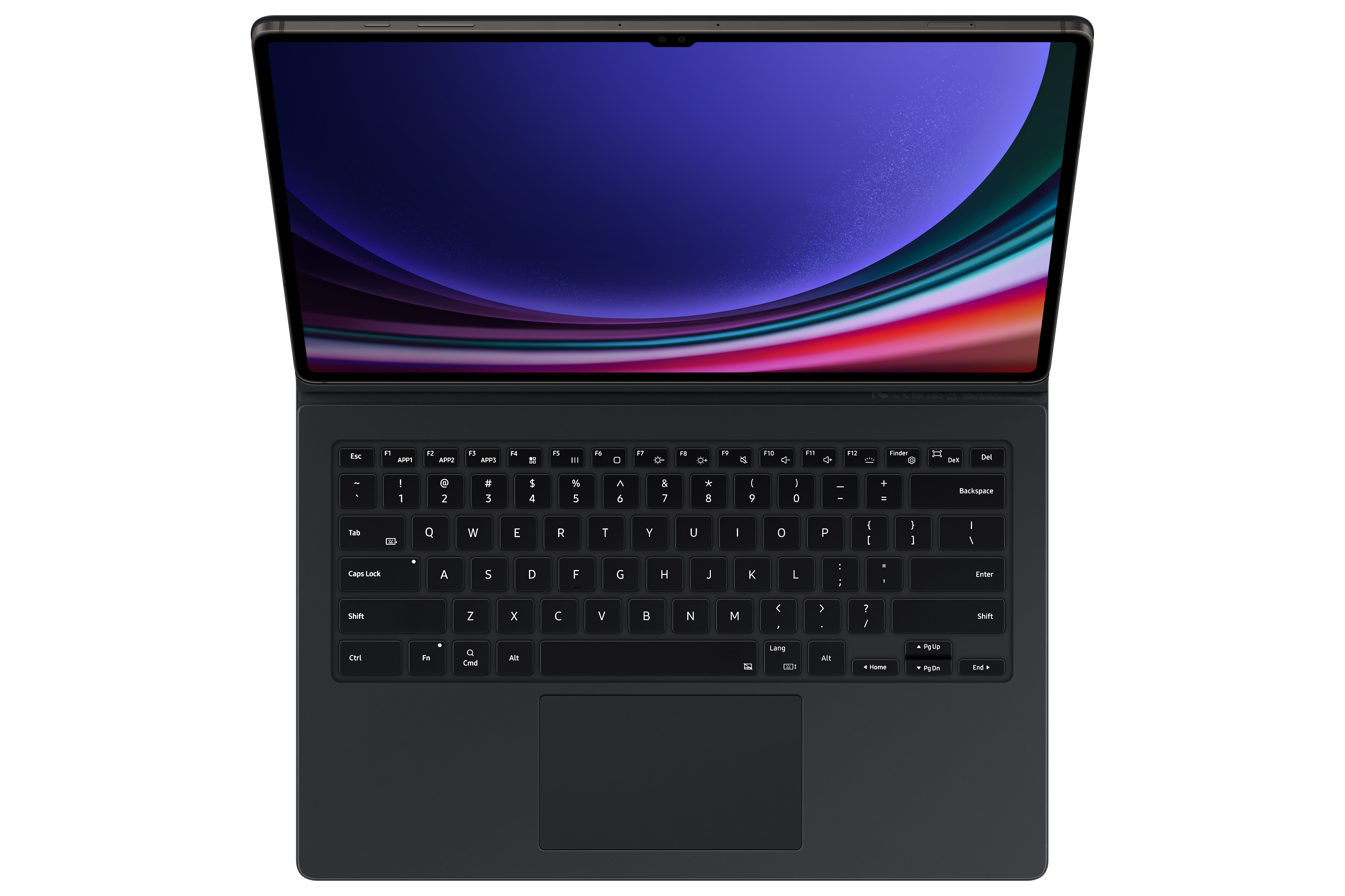 Etui z klawiaturą SAMSUNG Book Cover Keyboard do Tab S9 Ultra Czarny EF-DX915UBEGWW