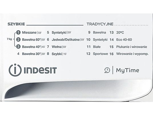 Pralka INDESIT MTWE 71252 WK PL