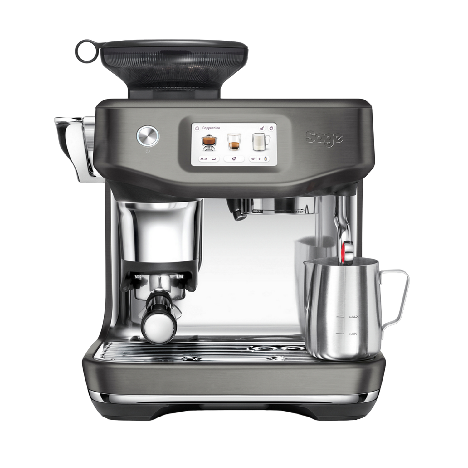 Sage The Barista Touch Impress Black Stainless Steel