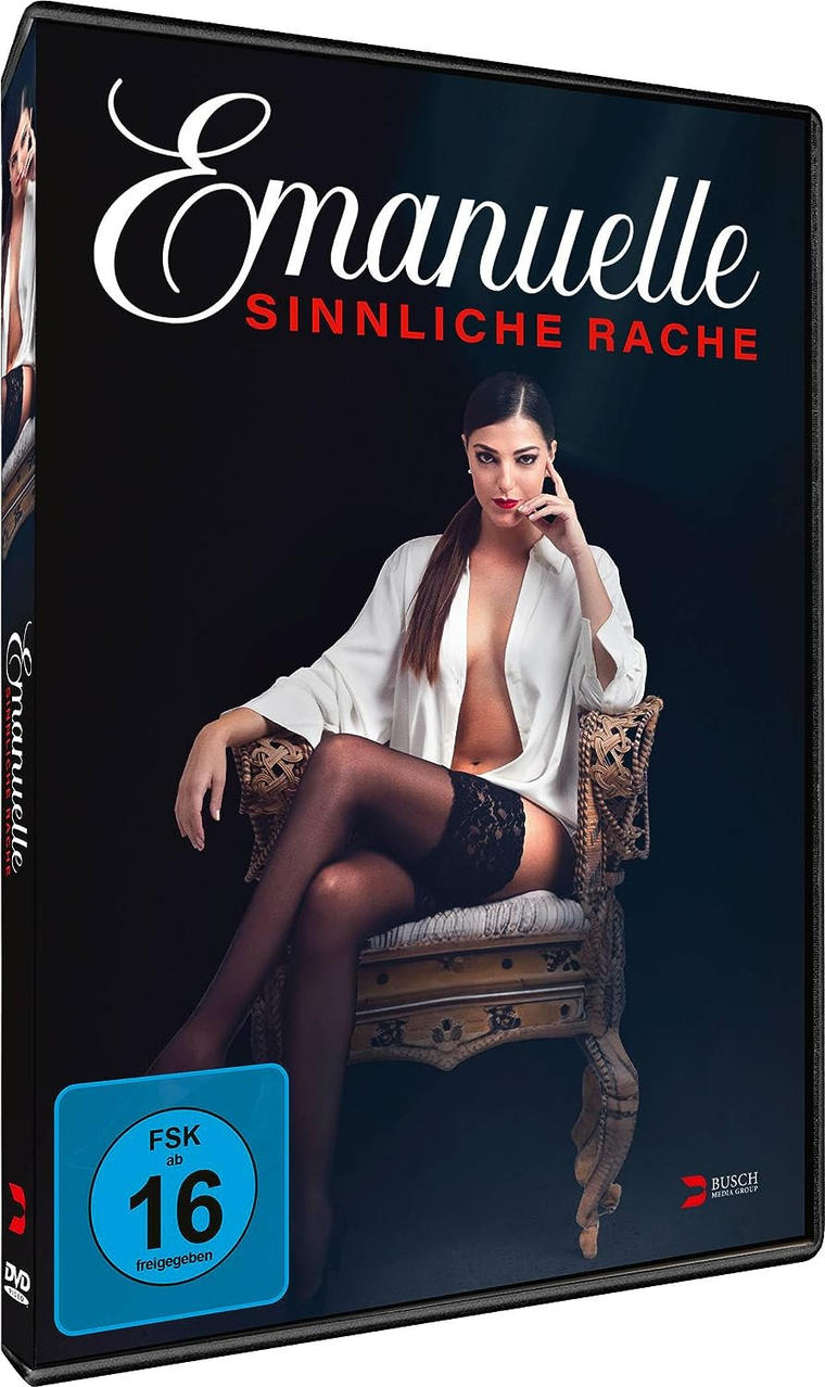 DVD-Cover mit einer Frau in Dessous und dem Titel 'Emanuelle'.