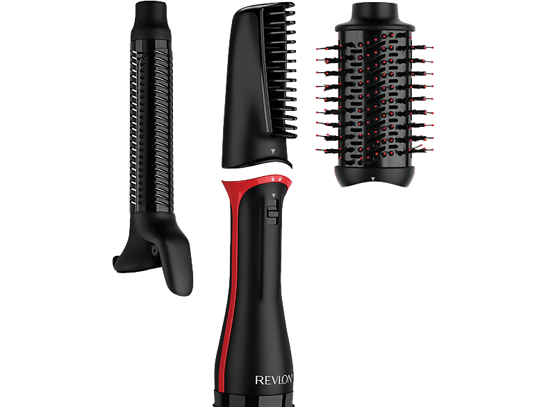 Cepillo secador de Pelo Peine de Aire Caliente 3 Temperaturas 160 ℃ 180 ℃  200 ℃ Moldeador Voluminizador para Cabello Húmedo y Seco 1000 W - KLACK  ONESTEP, 1000 W, 3 niveles temperatura, 3 velocidades, Rosa