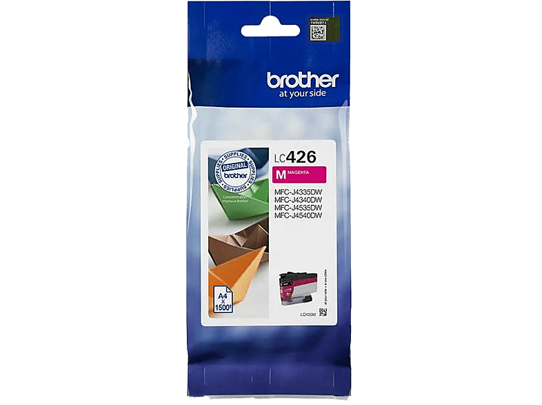 Cartucho de tinta - Brother LC426M, Compatible con MFC-J4540DWXL, Magenta