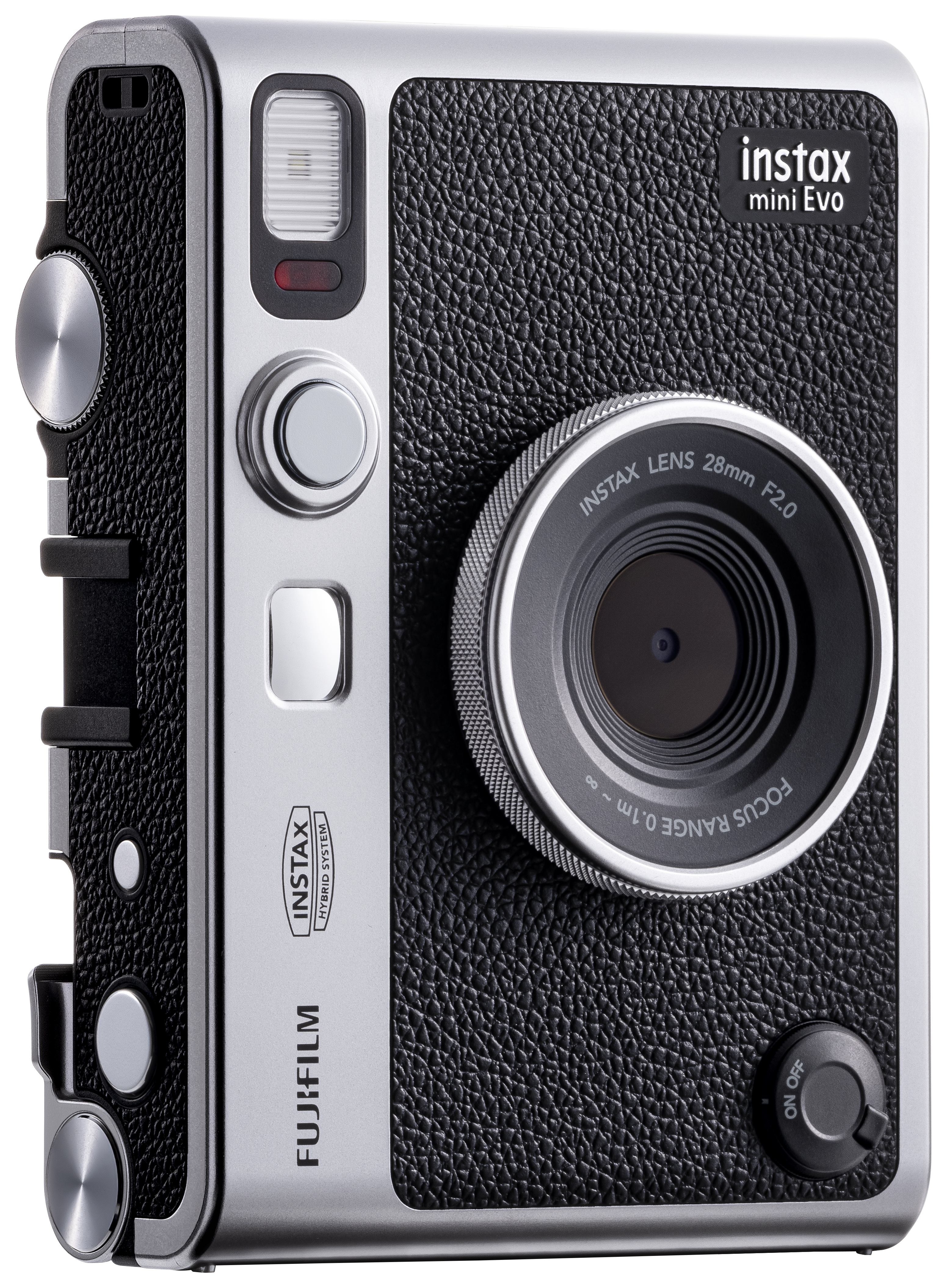 Black FUJIFILM mini Sofortbildkamera, INSTAX Evo