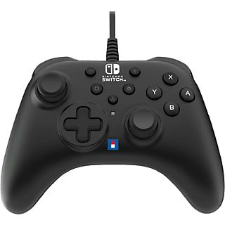 Mando - Hori Turbo Turbo NSW-457U, Para Nintendo Switch, Con Cable, Negro y Rojo