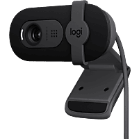 MediaMarkt LOGITECH Brio 100 Full HD Webcam Zwart aanbieding