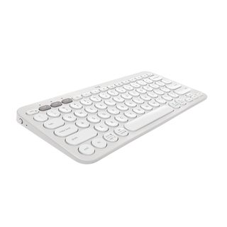 LOGITECH Pebble Keys 2 K380s Bluetooth-toetsenbord voor meerdere apparaten - Wit