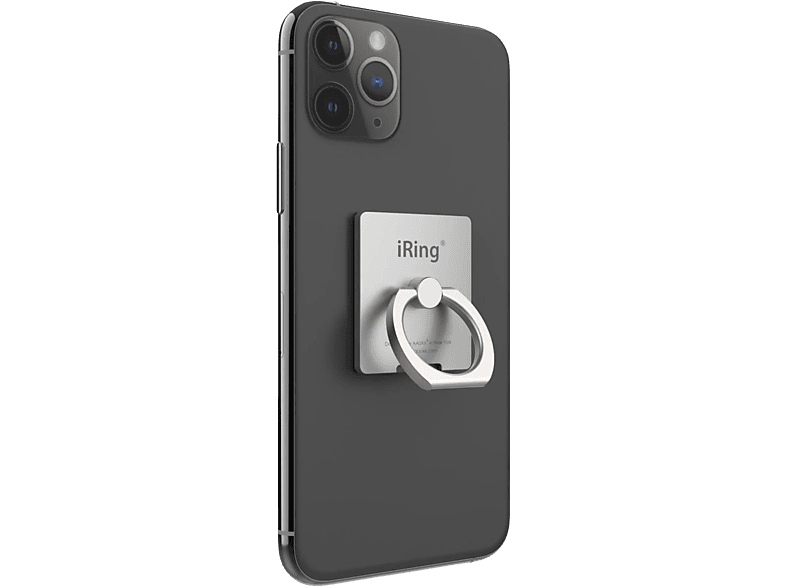 Iring Telefoonhouder Met Ring Link Hook Gletsjer Zilver (ir-lhs-gs)