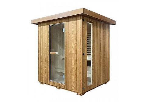 SANOTECHNIK K30200 LAHTI Outdoor Kombination Kombination Sauna und Infrarotkabine (6 kW)