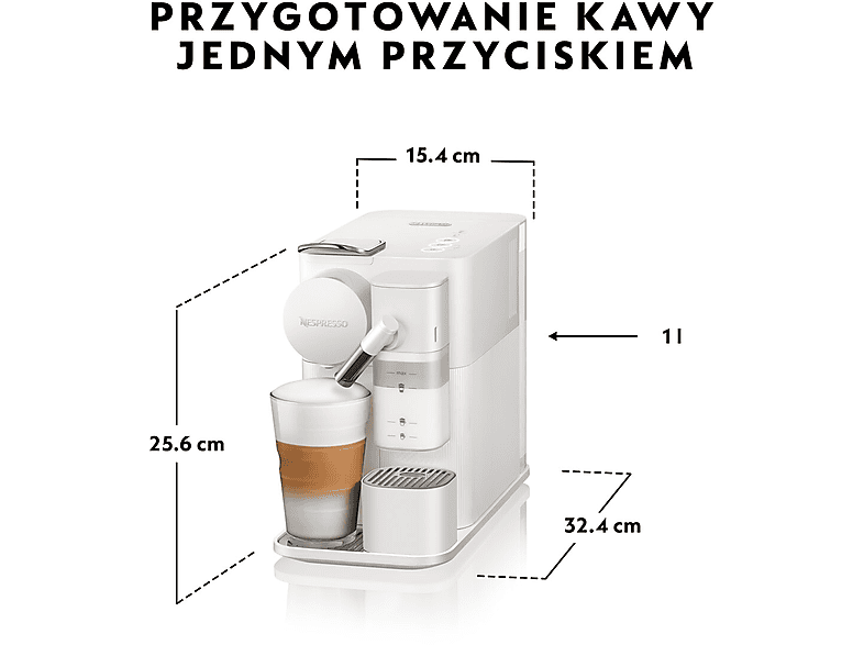 Nespresso Lattissima One EN510.W – zdjęcie 3
