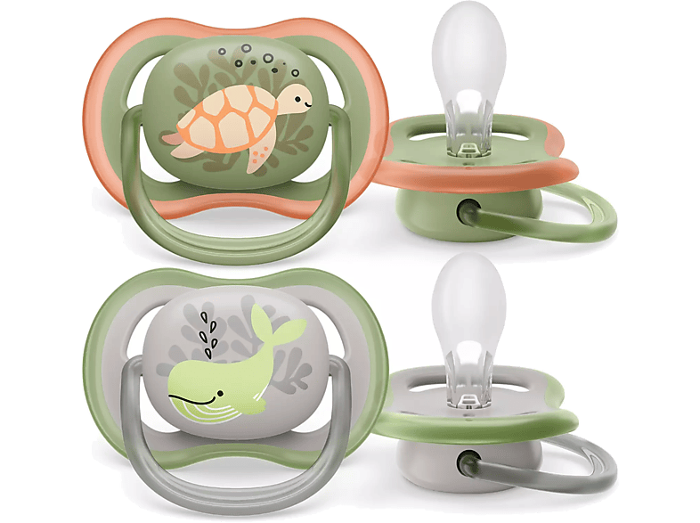 PHILIPS AVENT SCF085/60 Ultra Air Játszócumi 6-18h, 2 db