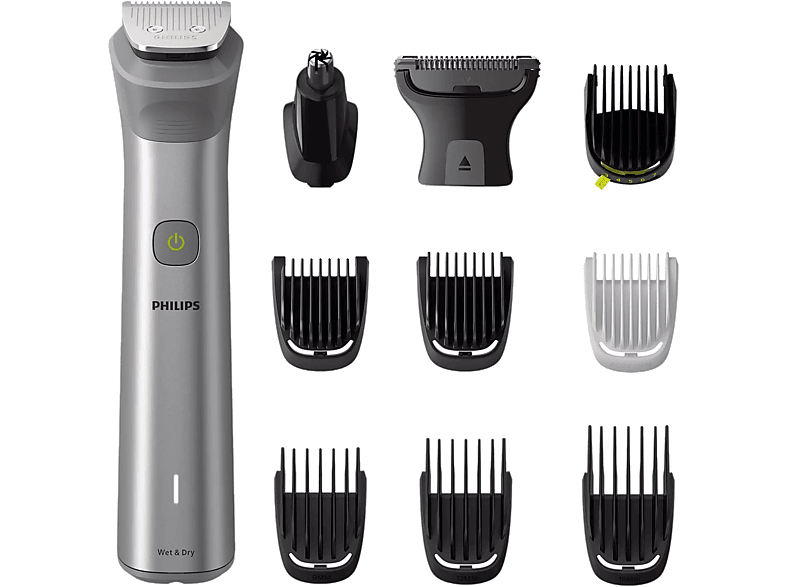 PHILIPS MG5930/15 Series 5000 Multigroom arcra, fejre és testre, ezüst