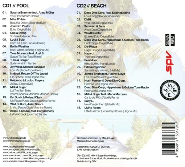 Various/Milk & Sugar (Mixed By) - Milk And Sugar Beach Sessions 2023  - (CD)