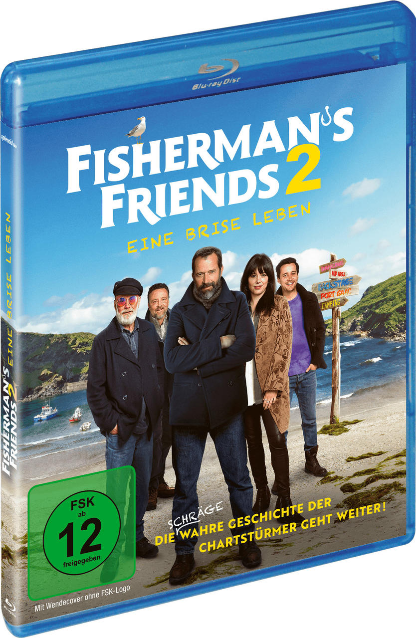 Blu-ray-Hülle mit Filmposter mit Menschen am Strand, blauer Himmel im Hintergrund.