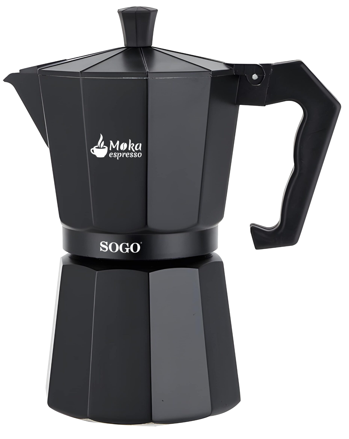 SOGO CAF-SS-7610 Kotyogós Kávéfőző, fekete, 6 csészés