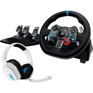 LOGITECH G G29 - PS/PC + ASTRO A10 Wit Bundel