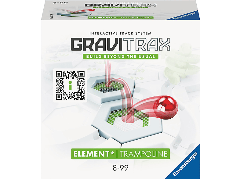 RAVENSBURGER GraviTrax Element Trampoline Kugelbahnsystem Mehrfarbig  Baukästen und Konstruktionsspielzeug