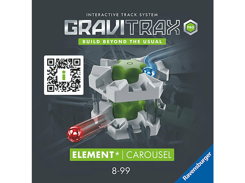 Thumbnail - RAVENSBURGER GraviTrax PRO Element Carousel Kugelbahnsystem, Mehrfarbig
