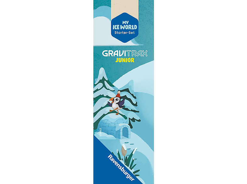 Thumbnail - RAVENSBURGER GraviTrax Junior Starter-Set L Ice Kugelbahnsystem, Mehrfarbig