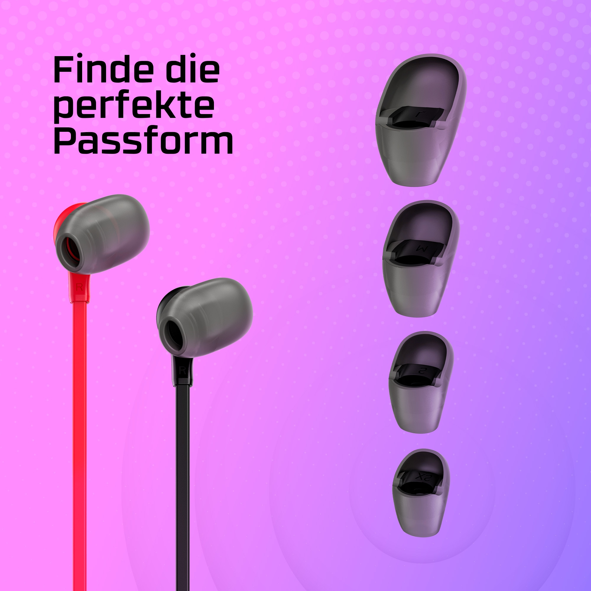 Headset Rot Earbuds In-ear (Rot), HYPERX II Gaming Cloud