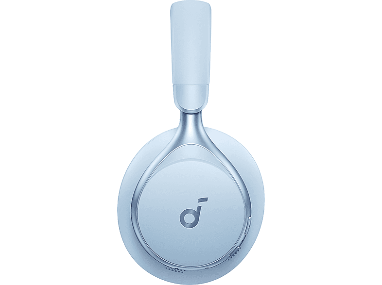 SOUNDCORE BY ANKER Space One, Noise Cancelling, Over-ear Kopfhörer Bluetooth Himmelblau