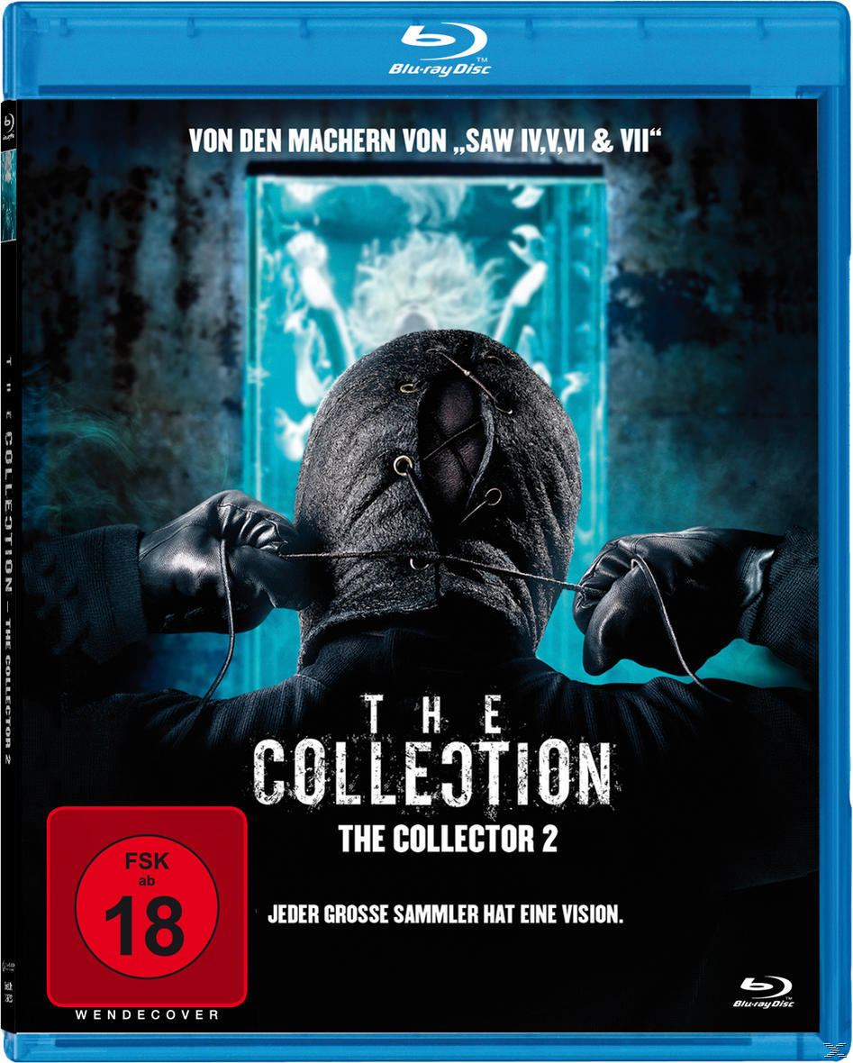 Blu-ray-Cover von 'The Collection 2', zeigt Figur mit Kapuze, die Gesicht bedeckt.