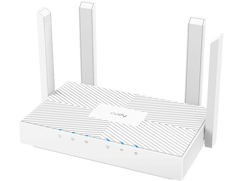 CUDY WR1300E kétsávos AC1200 Wi-Fi Router, Gigabit LAN/WAN, fehér (218881)