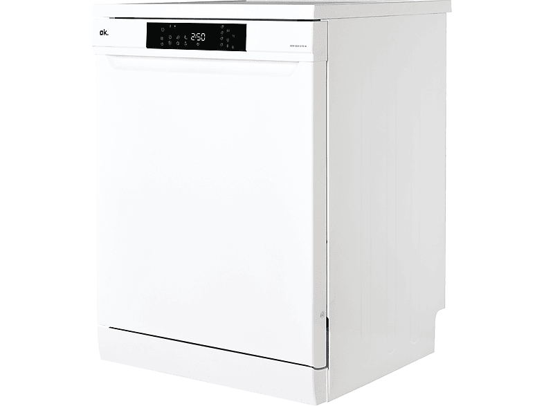 OK. ODW 6041 D FS W Geschirrspüler (Standgerät, 592 mm breit, 49 dB (A), D)