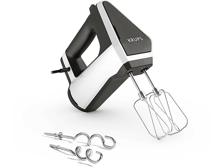 Krups GN6021 Handmixer (Weiß/Schwarz, 600 Watt)