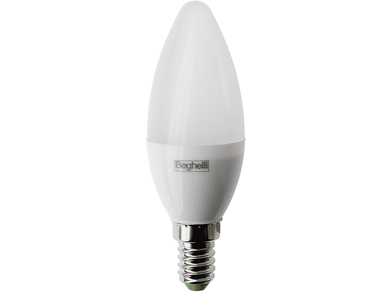 Lampadina LED Beghelli Superled Oliva 7We14 6.5K
