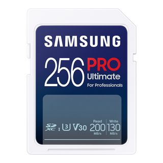SAMSUNG Samsung PRO Ultimate – SD kaart 256 GB – 200 & 130 MB/s – Geheugenkaart camera