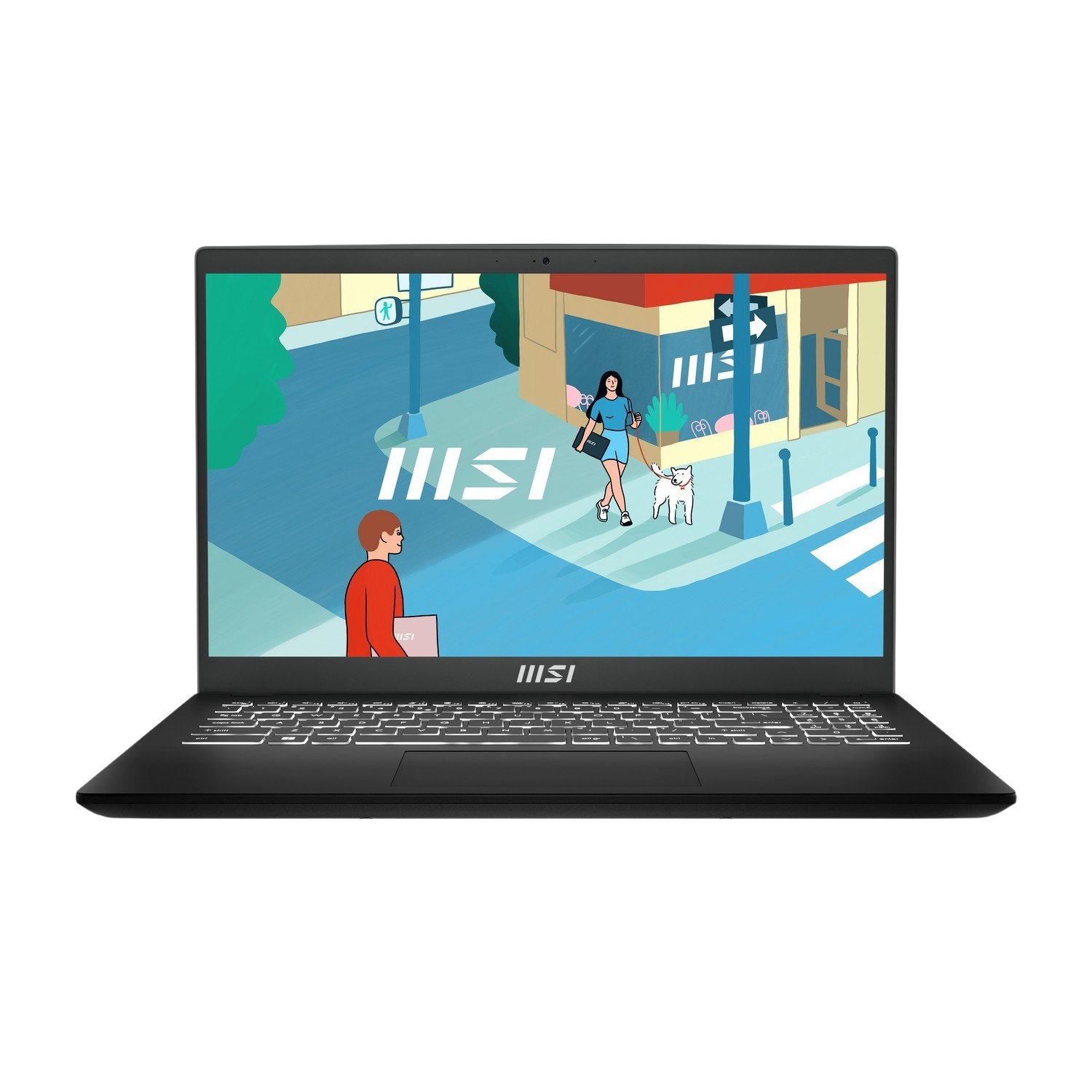 MSI Professionele laptop Modern 15 B13M-272BE Intel Core i5-1335U