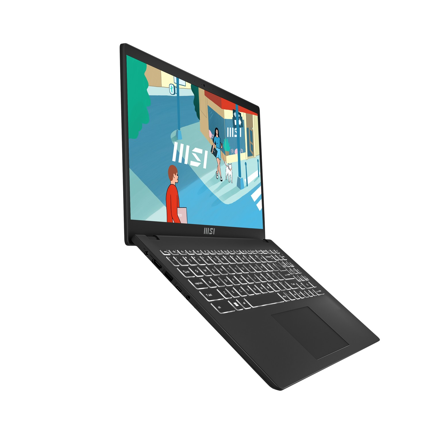 MSI Professionele laptop Modern 15 B13M-272BE Intel Core i5-1335U