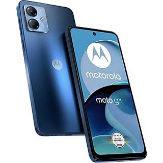 Móvil - Motorola G14, Azul, 128GB, 4GB RAM, 6.5", FullHD+, UNISOC T616, 5000mAh, Android 13
