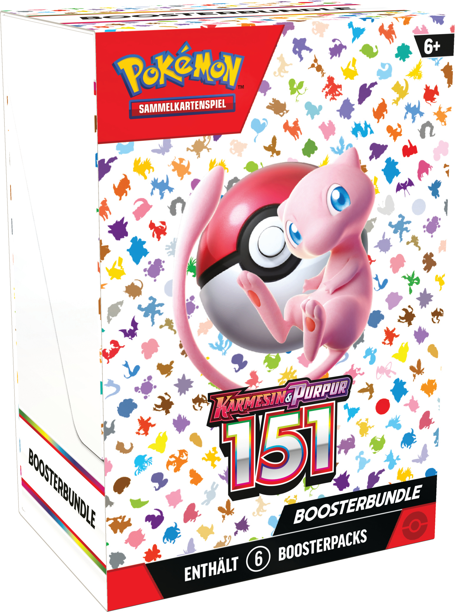 Bundle COMPANY THE 45562 Pokémon KP03.5 - 151 Booster Sammelkarten POKEMON INT.