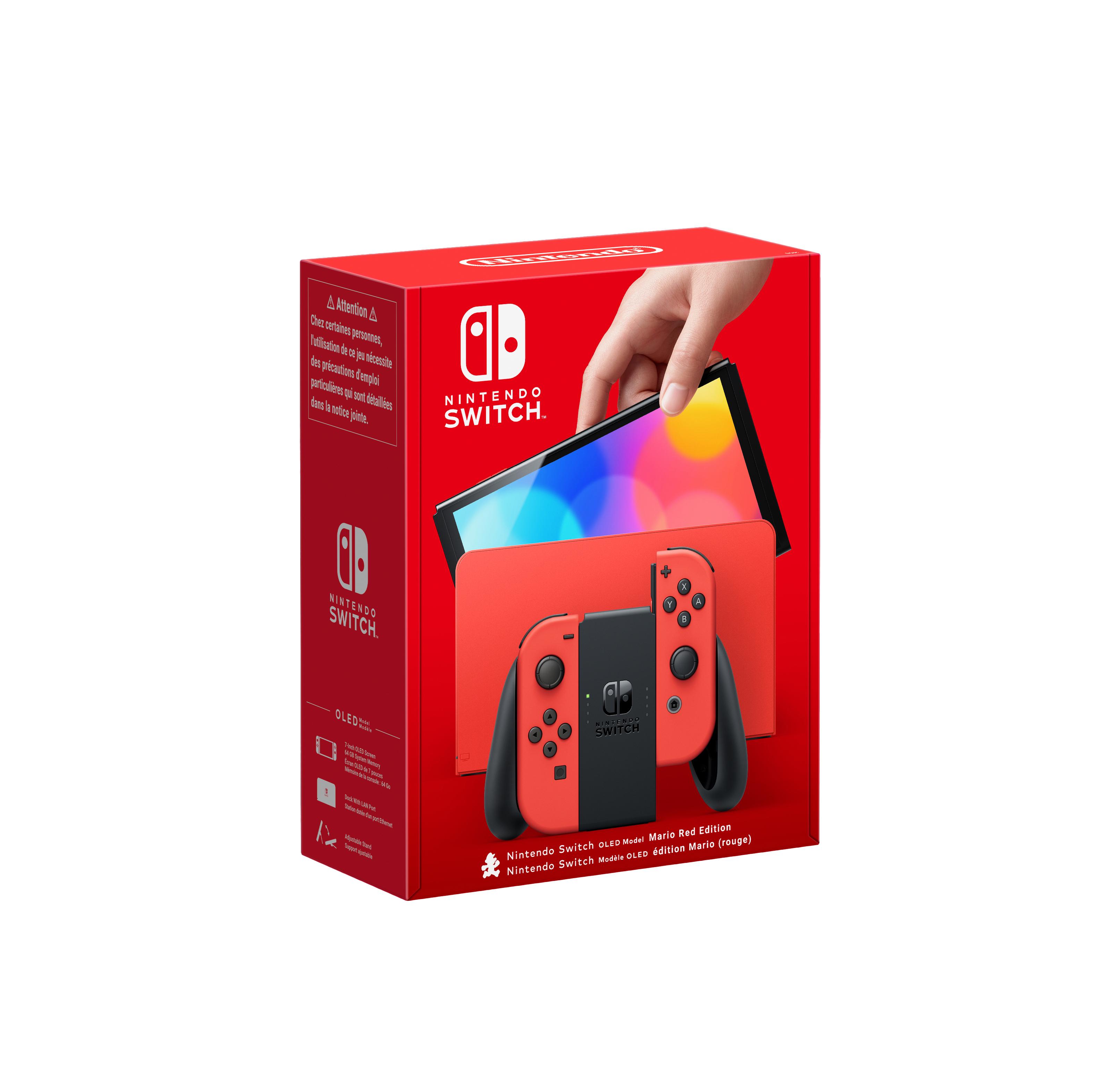 (rot) NINTENDO Mario-Edition Modell Switch OLED