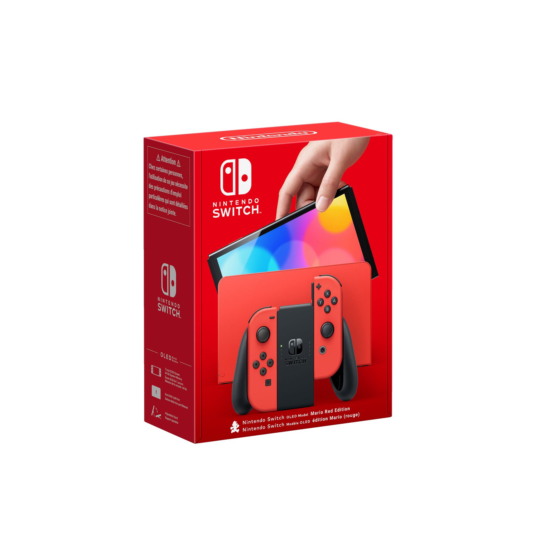 Nintendo Switch OLED in der Mario-Edition