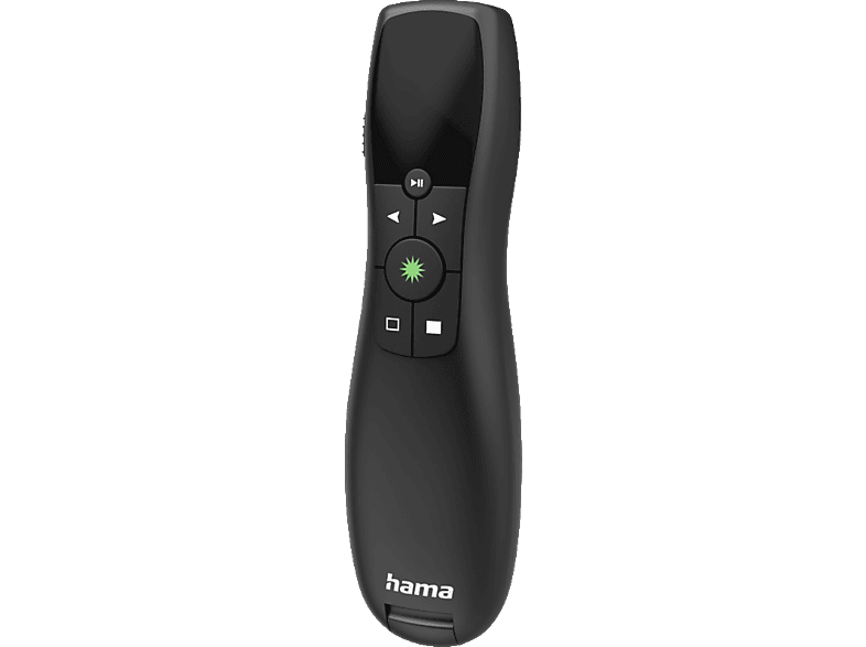 HAMA Greenlight-Pointer Wireless Laser Presenter, Schwarz