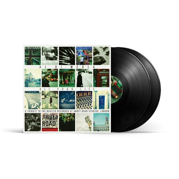 Al Di Meola album borítója, két fekete bakelit lemezzel.
