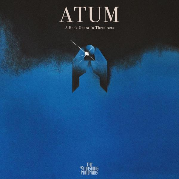 Az ATUM, egy rockopera albumborítója, kék háttérrel és szöveggel.