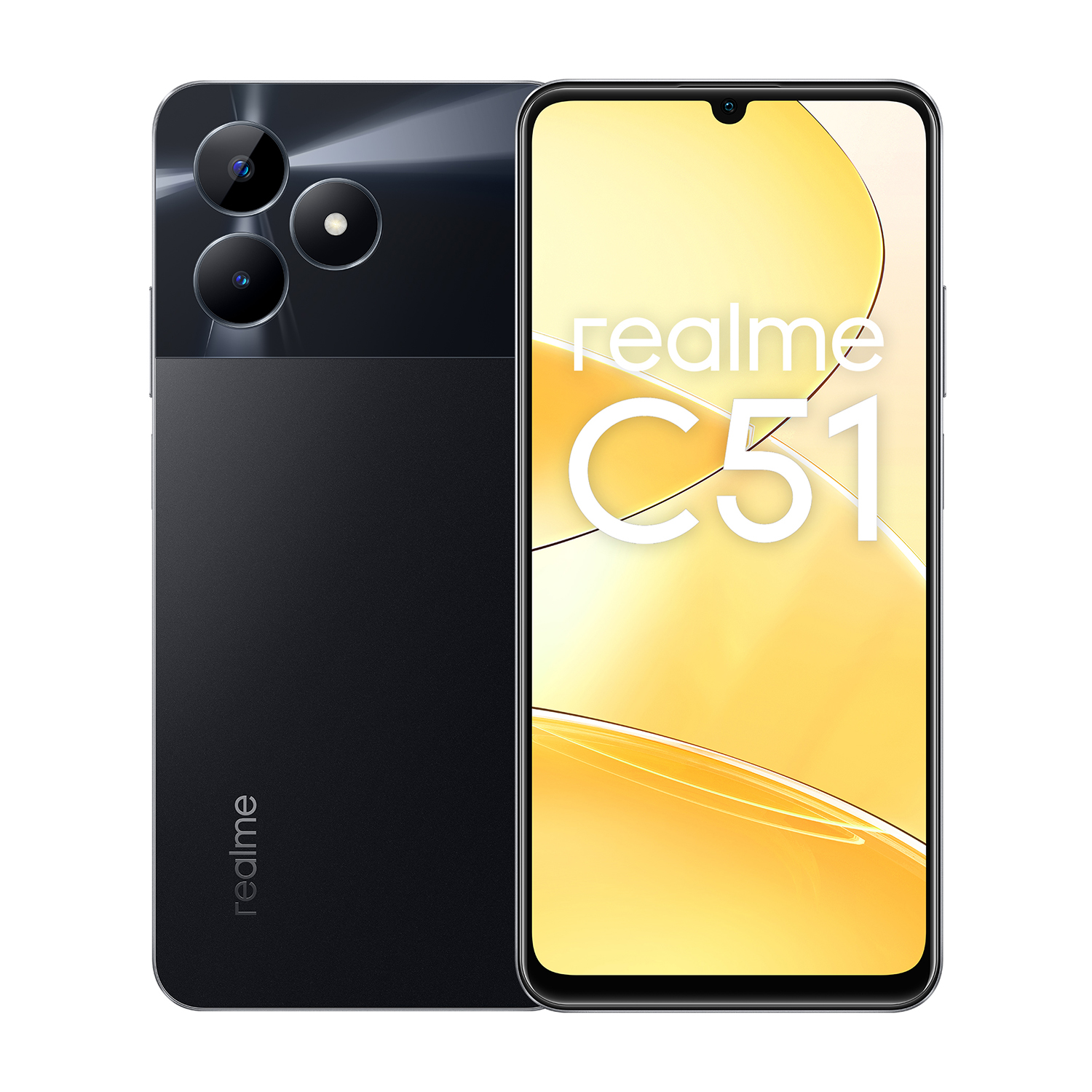 Realme C51 4+128, 128 GB, Black