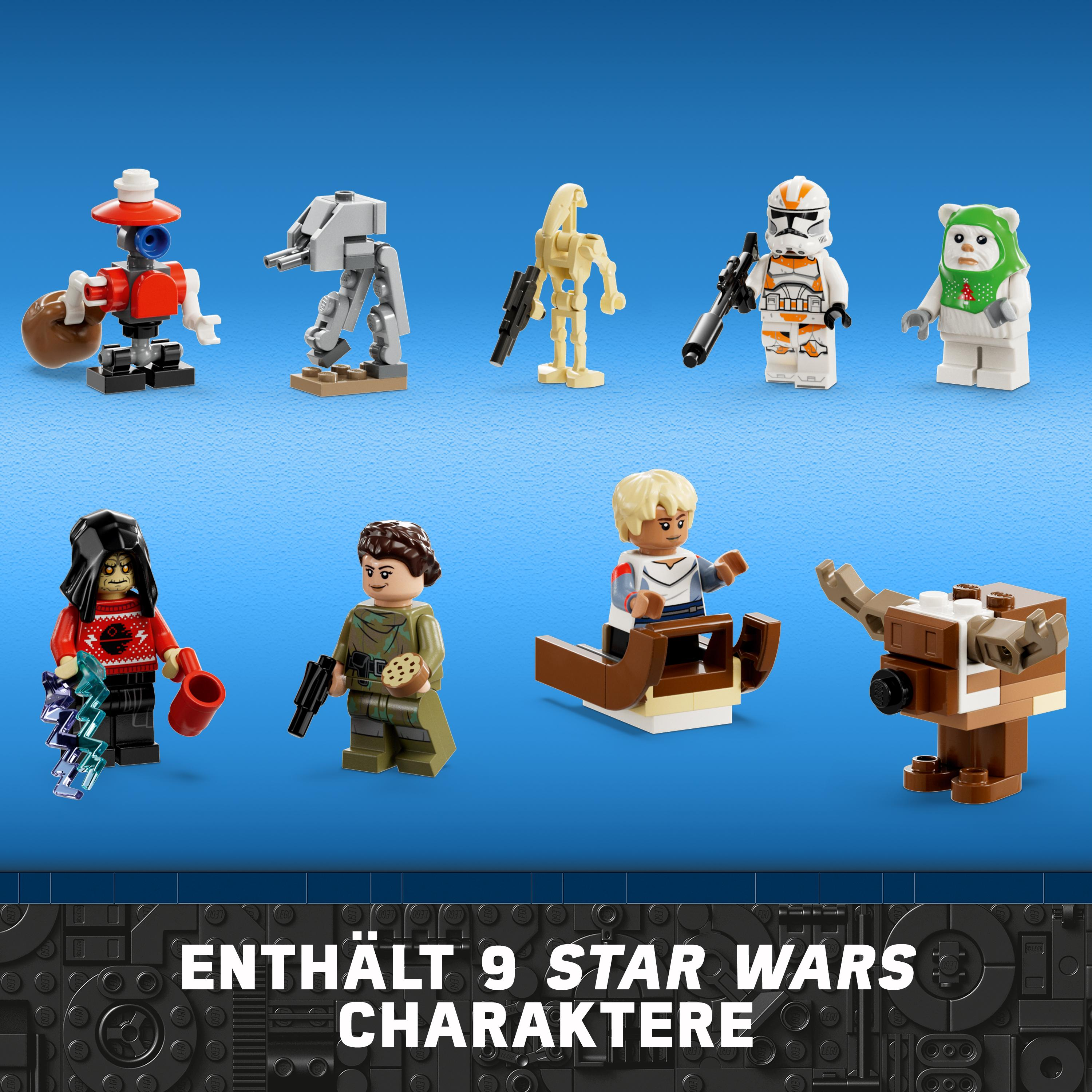 LEGO Star Wars 75366 Adventskalender Bausatz, Mehrfarbig