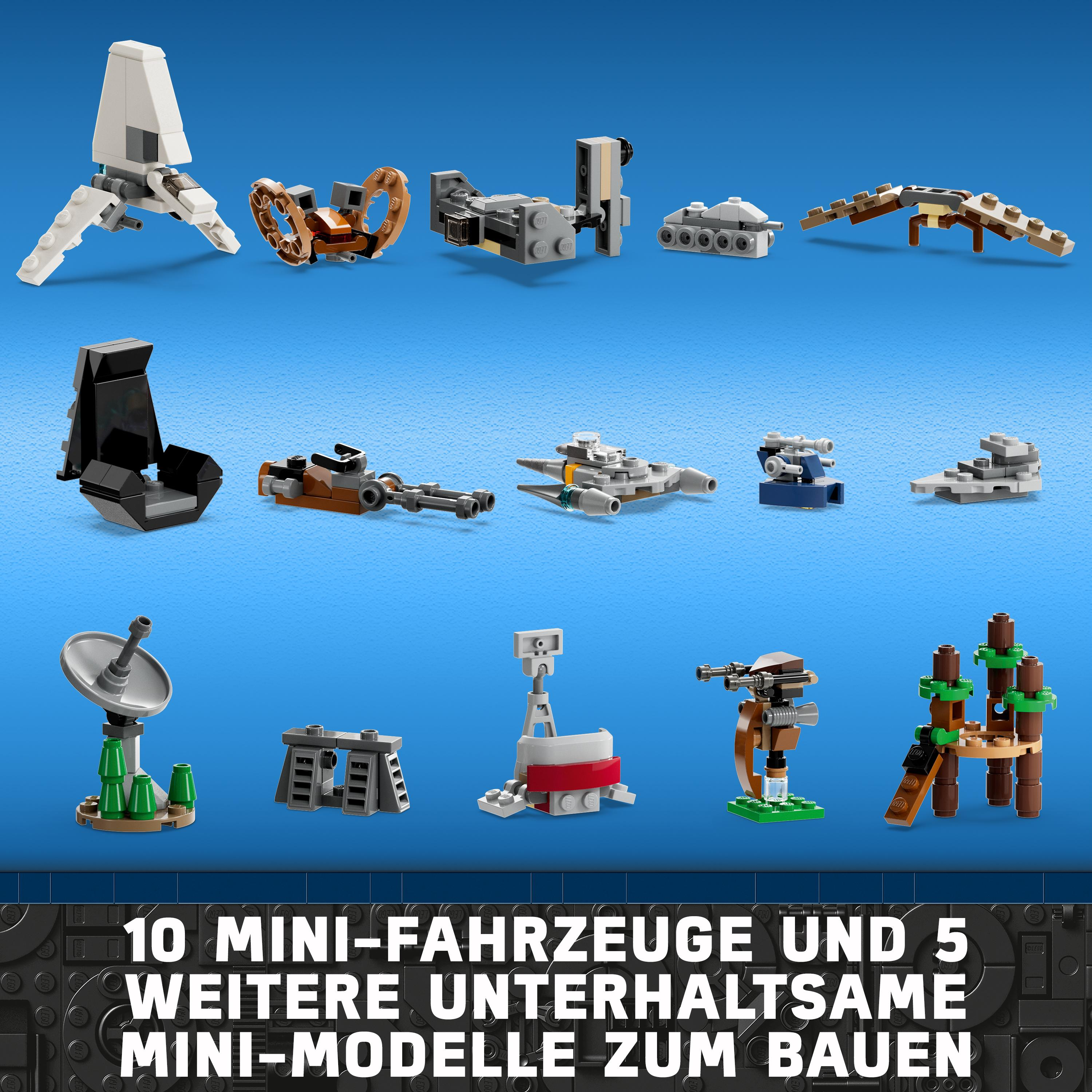 LEGO Star Wars 75366 Adventskalender Bausatz, Mehrfarbig