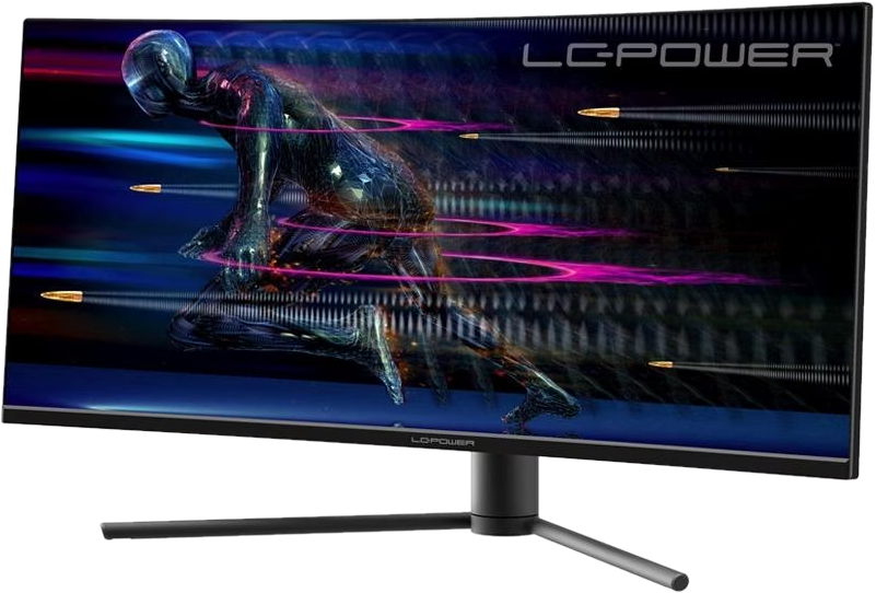 LC POWER LC-M34-UWQHD-165-C - Moniteur gaming, 34", UWQHD, 165 Hz, Noir