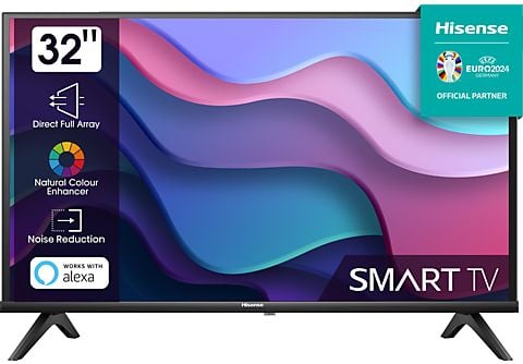LED TV HISENSE 32A4K LED TV (Flat, 32 Zoll / 80 cm, HD-ready, SMART TV,  VIDAA U) | MediaMarkt